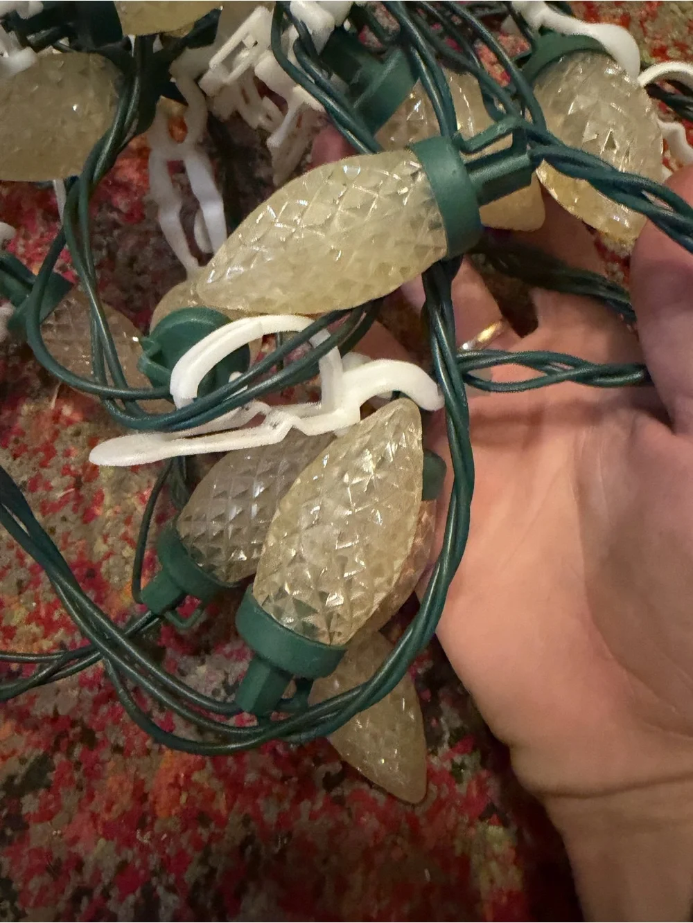 Bundle of 9 Christmas Light Strands (Approx. 20’-25’ each)